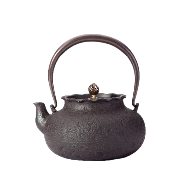 Lucky Money Bag Iron Teapot - 1.2L Compact Design